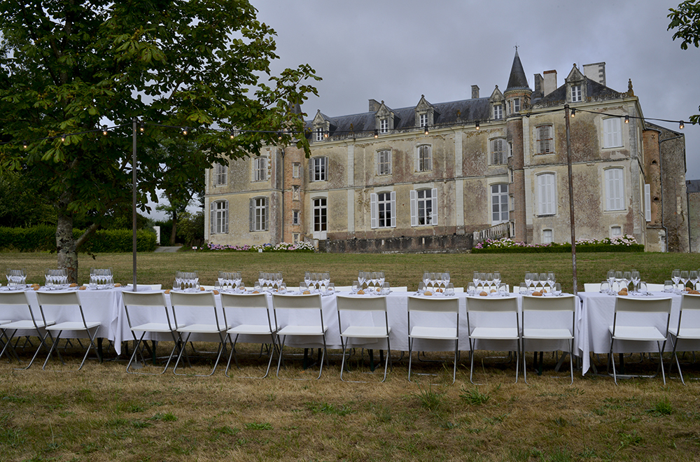 Dîner secret du Voyage, Château du Coing, 2015 © Gino Maccarinelli / LVAN