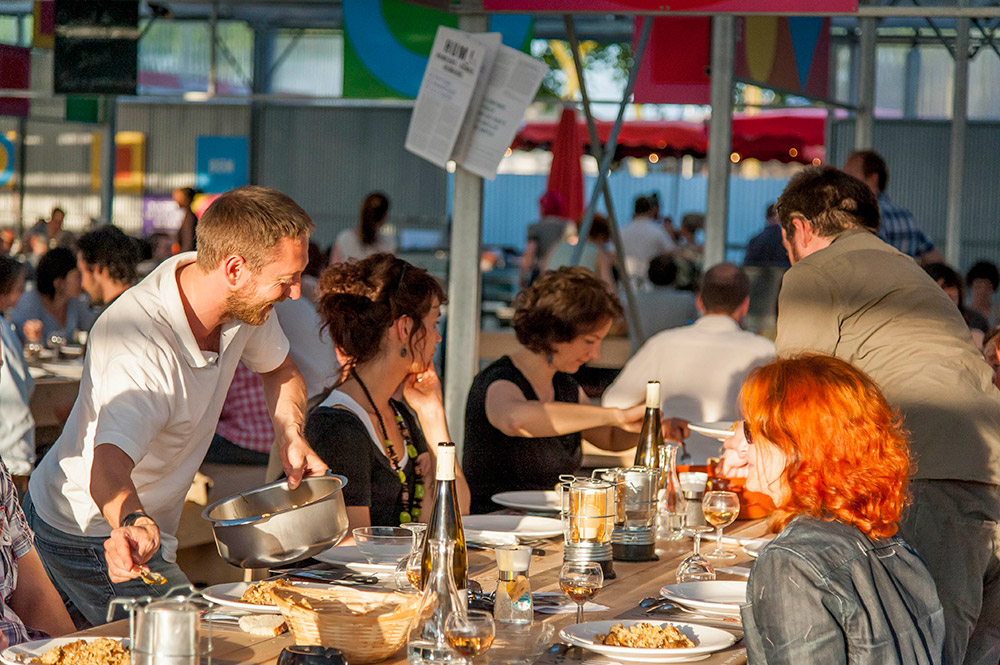 Dîner tchétchène avec l’association Le Goût des autres, 2013