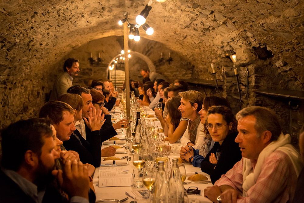 Laurent Saudeau (Manoir de La Boulaie, Haute-Goulaine) & William Ledeuil (Ze Kitchen Galerie, Paris), Château de Goulaine, 2014