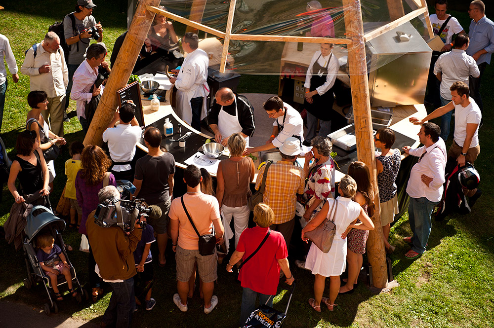 Le champ des producteurs, douves du Château des ducs de Bretagne, 2012